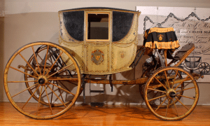 Coach – A coach from England in the 1700’s